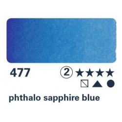 1/2 NAP bleu saphir de phtalo S2