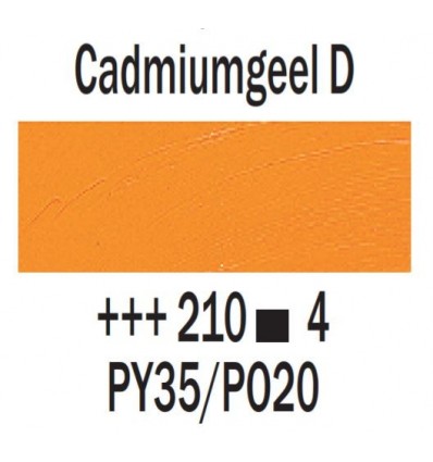 Olieverf 15 ml Cadmiumgeel donker