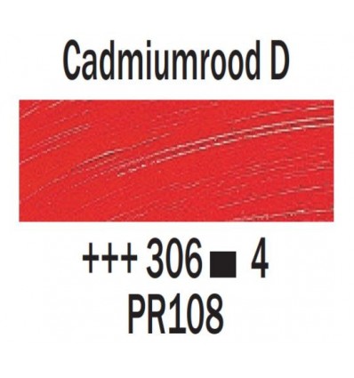 Olieverf 15 ml Cadmiumrood donker