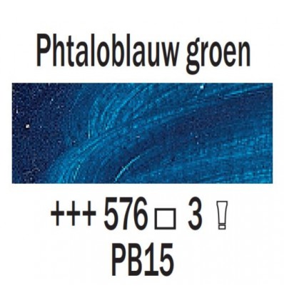 Olieverf 15 ml Phtaloblauw groenachtig
