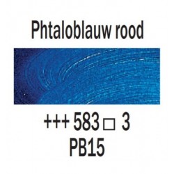 Olieverf 15 ml Phtaloblauw rood