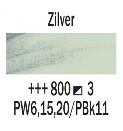 Olieverf 15 ml Zilver
