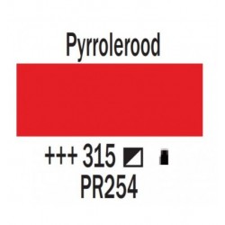 Acryl 250 ml Tube Pyrrolerood