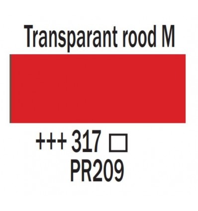 Acryl 250 ml Rouge transparant moyen