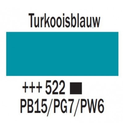 Acryl 250 ml Tube Turkooisblauw