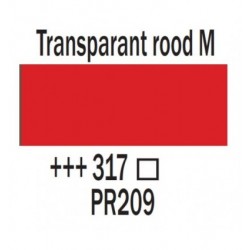 Acryl 500 ml Rouge Transparent Moyen