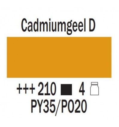 Acryl 75 ml Cadmium geel donker