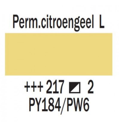 Acryl 75 ml Perm.citroengeel licht