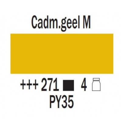 Acryl 75 ml Jaune cadmium moyen