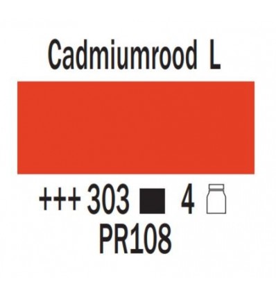 Acryl 75 ml Rouge cadmium clair