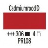 Acryl 75 ml Cadmiumrood donker