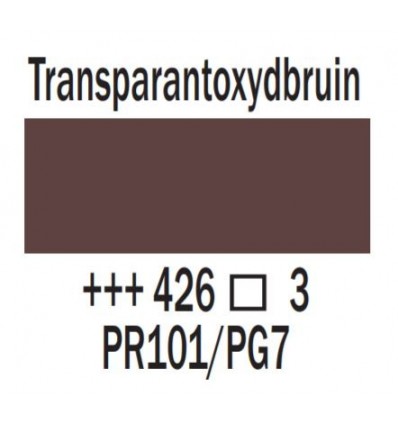 Acryl 75 ml Brun oxyde transparent