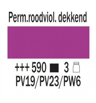 Acryl 75 ml Violet rouge permanent Opaqu
