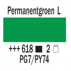 Acryl 75 ml Vert permanent clair