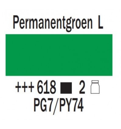 Acryl 75 ml Vert permanent clair
