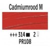 Huile 40 ml Rouge cadmium moyen