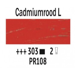 Huile 200 ml Rouge cadmium clair