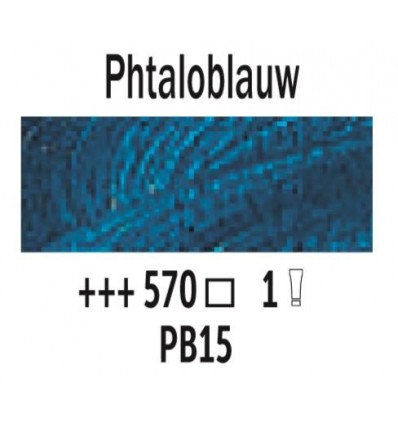 Olieverf 200 ml Tube Phtaloblauw