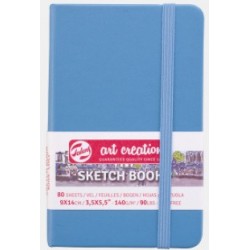 Schetsbook 13x21 Lake Blue hardcover