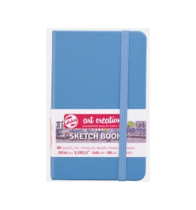 Schetsbook 13x21 Lake Blue hardcover