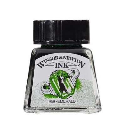 Winsor & Newton Ink 14ml Emerald