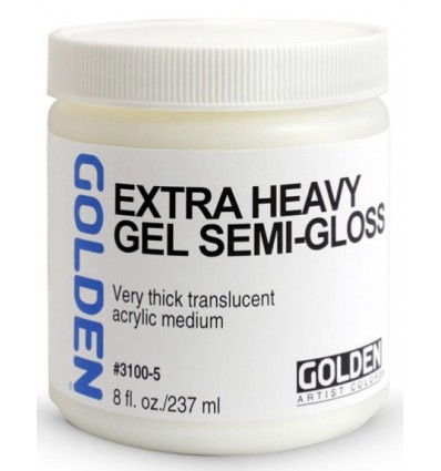 Extra heavy gel SEMI-GLOSS Golden 236ml