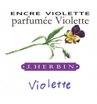 geparfumeerde inkt van HERBIN - violette
