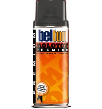 PREMIUM BELTON transparant - BLACK spray 400m
