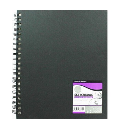 sketchbook A4 100gr 80 vl spiraal/hardcover