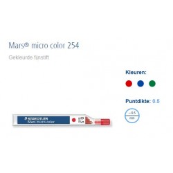 Mars micro color mine 0,5 mm rouge