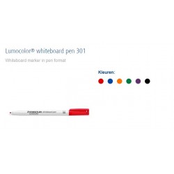 Lumocolor whiteboard pen rouge