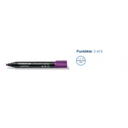 LC perm. marker pointe biseautée violet