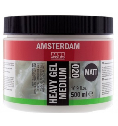 Amsterdam heavy gel medium mat 500 ml