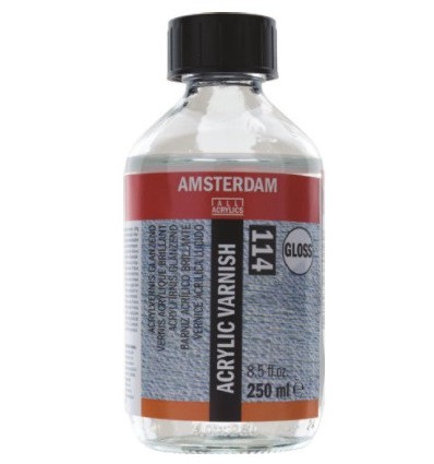 Amsterdam acrylvernis hoogglans 250 ml