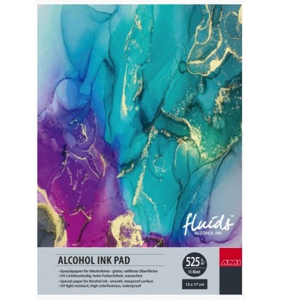 Alcohol ink pad 525g 15bl 12*17cm SMOOTH