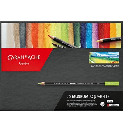 Museum Aquarelle 20 crayons - Paysage