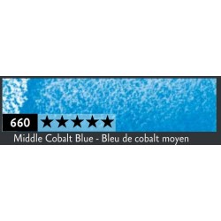 Artist Museum crayon bleu de cobalt moye