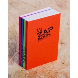 1/2 Zap Book glued A5 80sh 80g
