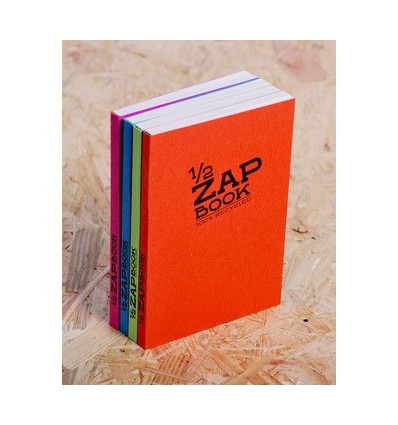 1/2 Zap Book glued A5 80sh 80g
