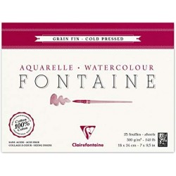 Fontaine pad cold pressed 18x24 25v 300g