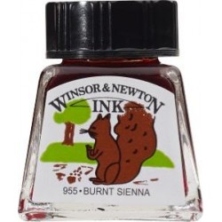 Winsor & Newton Ink 14ml Burnt Sienna
