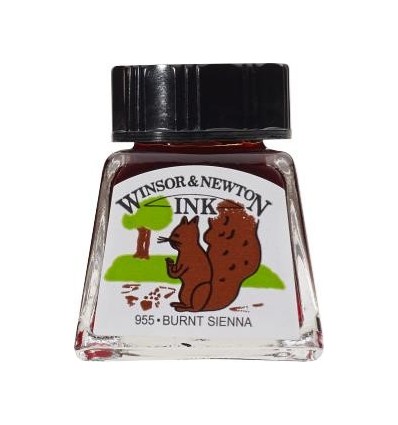 Winsor & Newton Ink 14ml Burnt Sienna