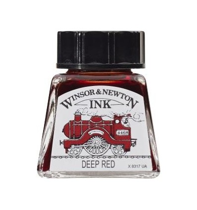 Winsor & Newton Ink 14ml Deep Red