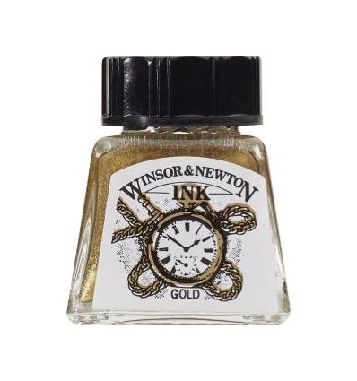 Winsor & Newton Ink 14ml Gold