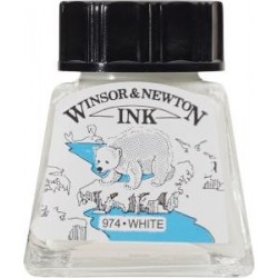 Winsor & Newton Ink 14ml White