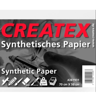 12vel - Createx synthetisch papier SMOOTH 35*