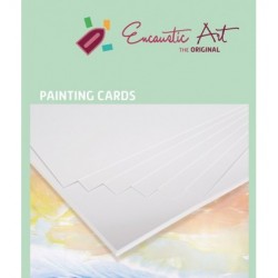 Encaustic Art schilderkaarten A5 - 100vel wit