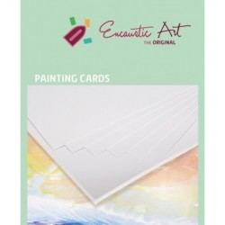 Encaustic Art schilderboard A3 - 50vel wit