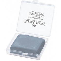Faber Castell - kneedgom in box - grijs