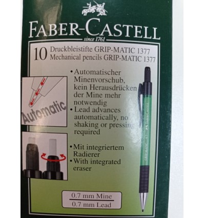 FABER CASTELL potlood minne 0.7mm APPEL